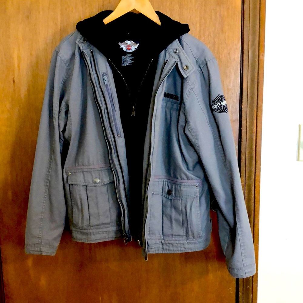 Harley Davidson men’s jacket with insert